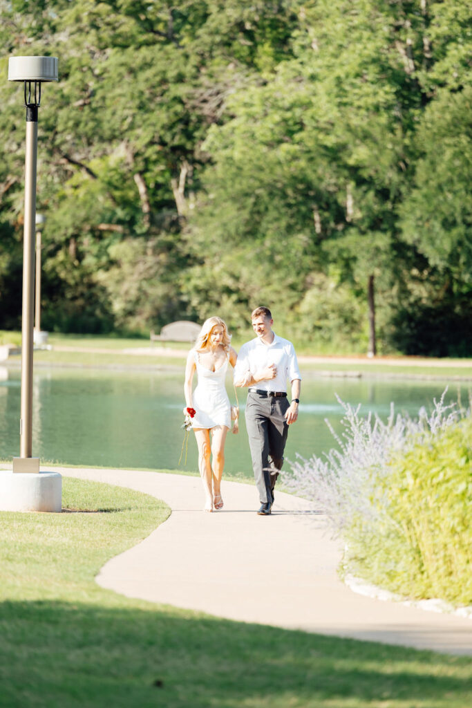 couple at their Sweet & Thoughtful Engagement Session