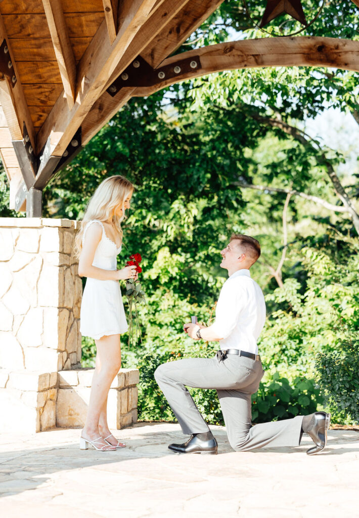 Sweet & Thoughtful Engagement Session at George Bush Library, TX