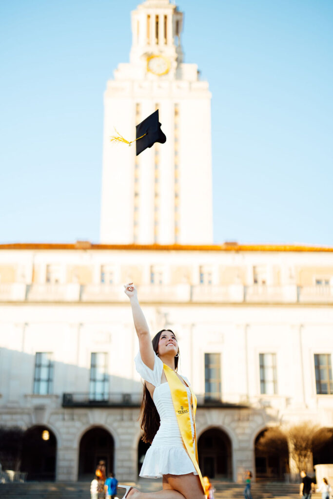 fun colorful senior session