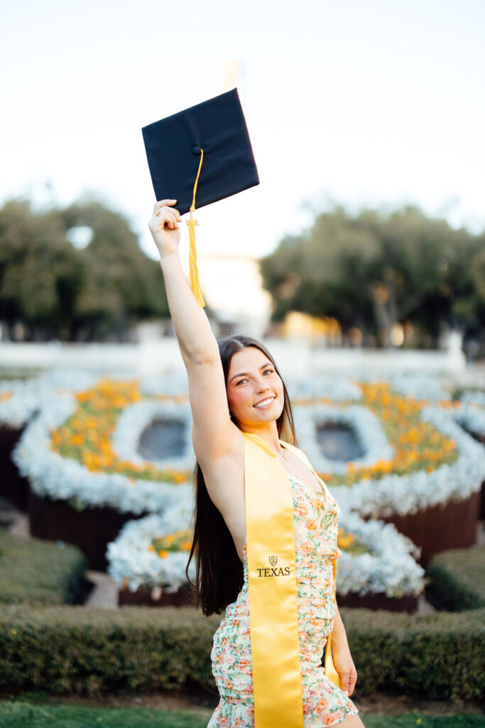 fun colorful senior session