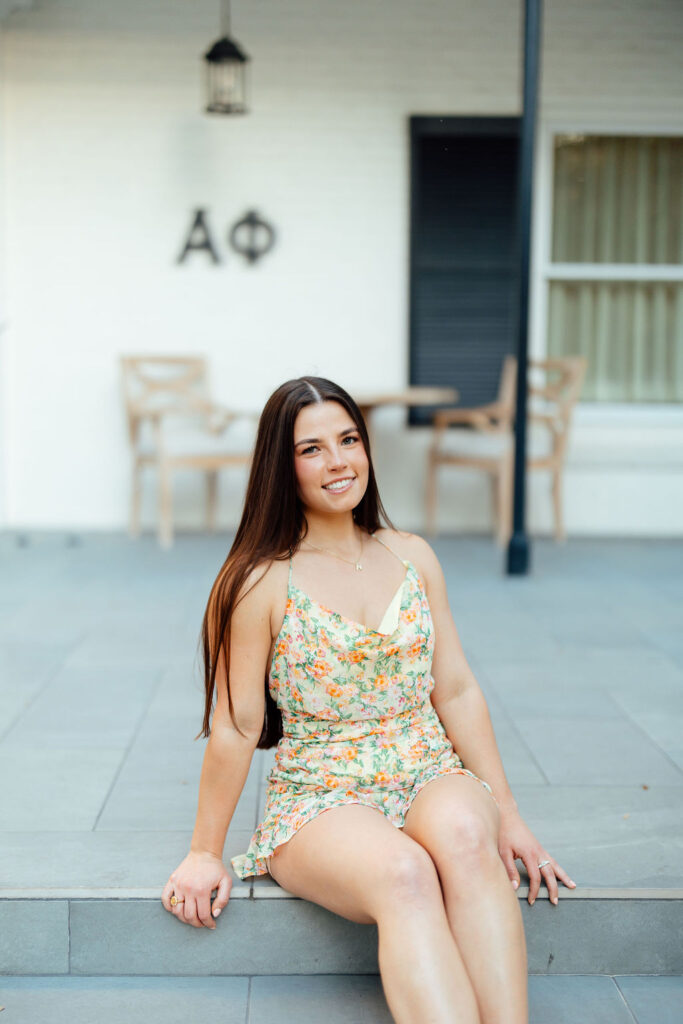 girl graduating from college