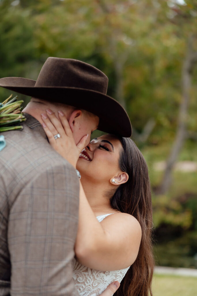 western wedding day at peach creek ranch in college station, texas